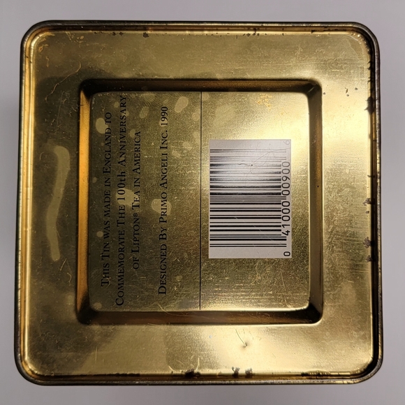 Vintage Lipton Limited Edition 100 Years Tin - Picture 6 of 7